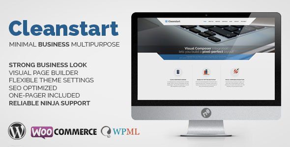 Cleanstart v2.0 – WP商业主题下载