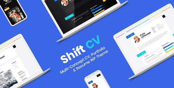 ShiftCV v3.0.15 – 博客简历组合WordPress主题下载