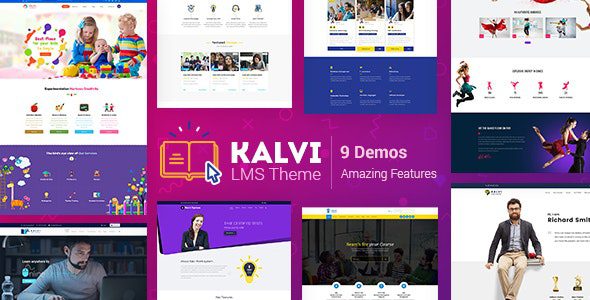 Kalvi v4.7 – LMS教育WordPress主题下载