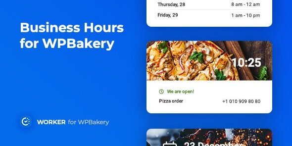 Business Hours for WPBakery  v1.1.1 – 工人插件下载
