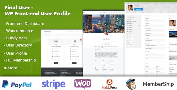 Final User v1.2.2 – WP前端用户配置文件插件下载