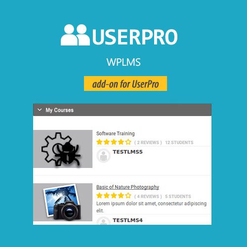 UserPro – WPLMS Integration v1.0 插件下载