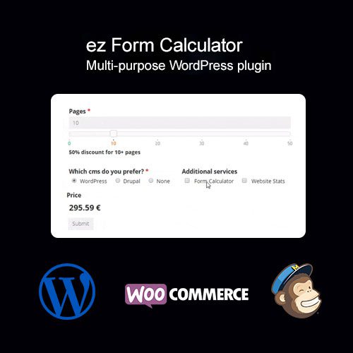 ez Form Calculator Premium v2.14.1.0 表单创建器插件下载