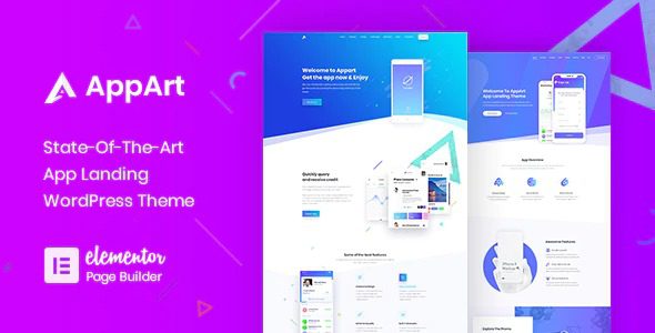 AppArt v2.8 – 适用于应用程序、SaaS 和软件的创意 WordPress主题下载