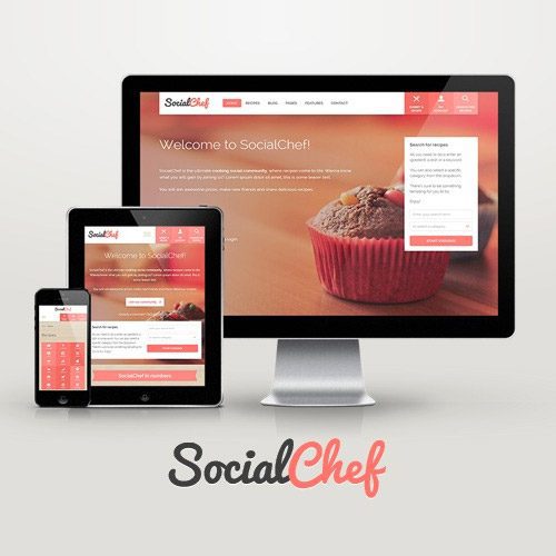 SocialChef v1.31.1 – 社交食谱wordpress主题下载