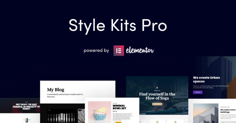 Style Kits Pro v2.0.9 – elementor网站字体配色等全局设置插件下载