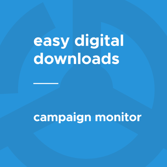 Easy Digital Downloads Campaign Monitor 1.1.2