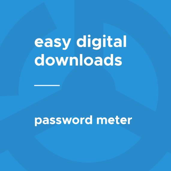 Easy Digital Downloads Password Meter 1.2.1