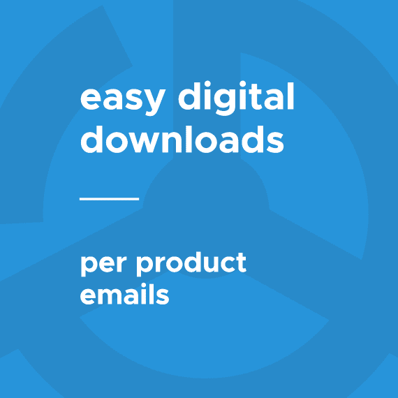 Easy Digital Downloads Per Product Emails 1.1.7