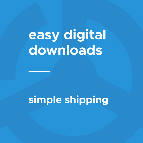 Easy Digital Downloads Simple Shipping 2.5.2 拓展插件下载
