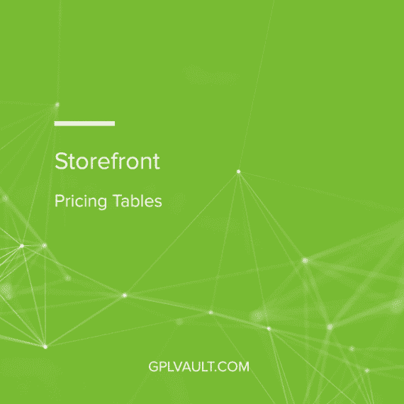 Storefront Pricing Tables Add-On 1.1.0