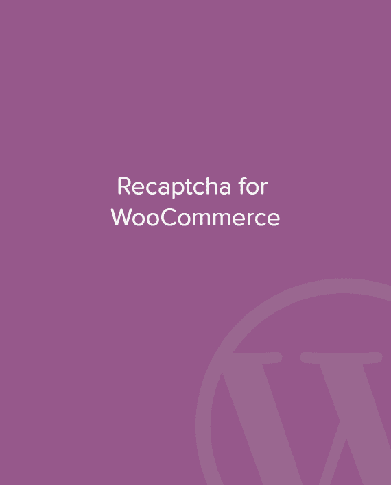 reCaptcha for WooCommerce v2.80 Google recptcha插件下载