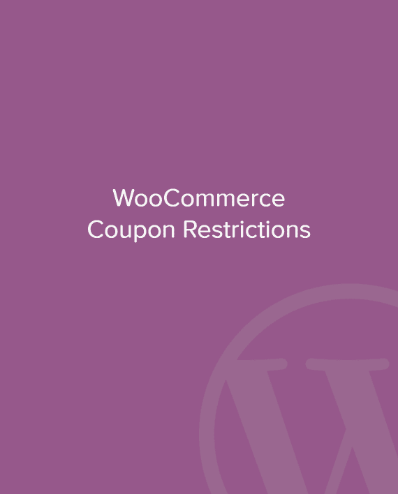 WooCommerce Coupon Restrictions 2.4.0 条件优惠券设置插件