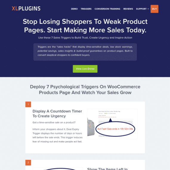 XL WooCommerce Sales Triggers 2.11.0