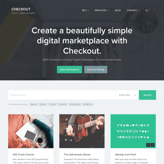 Array Themes Checkout WordPress Theme 2.1.2