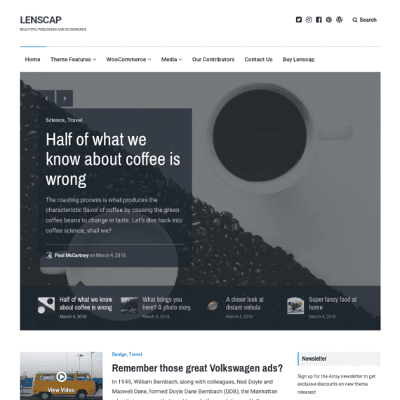 Array Themes Lenscap WordPress Theme 1.4.4