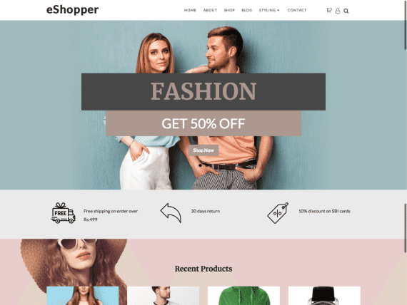 CyberChimps – E-Shopper Premium 1.0.1