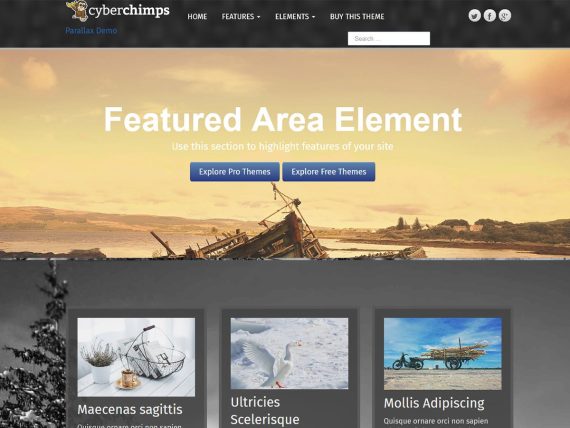 CyberChimps – Parallax Pro 1.5