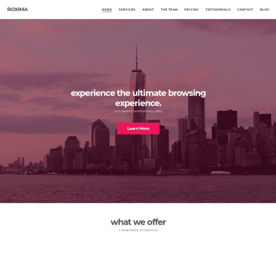 CSS Igniter Roxima Business WordPress Theme 1.9.2 商业主题下载