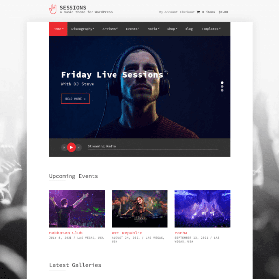 CSS Igniter Sessions Music WordPress Theme 1.12.6