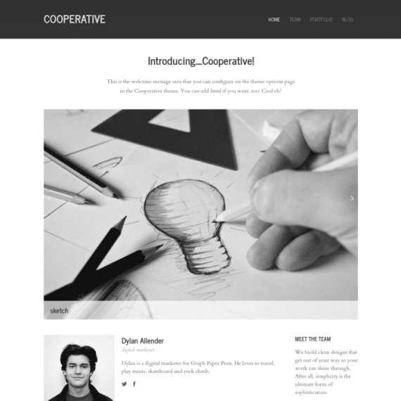 Graph Paper Press Cooperative WordPress Theme 1.0.5