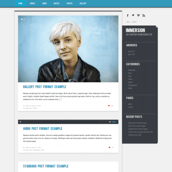 Graph Paper Press Immersion WordPress Theme 1.2.2