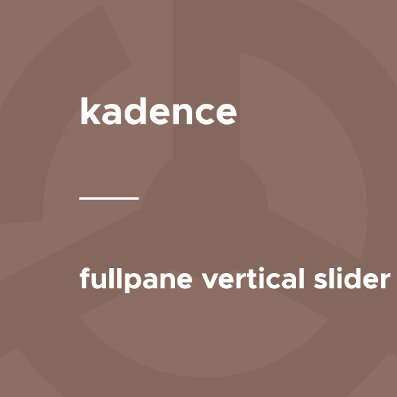 Kadence – Fullpane Vertical Slider 1.0.6