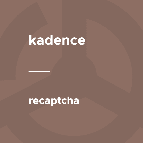 Kadence – reCAPTCHA 1.3.7 Googles reCAPTCHA验证防攻击插件下载
