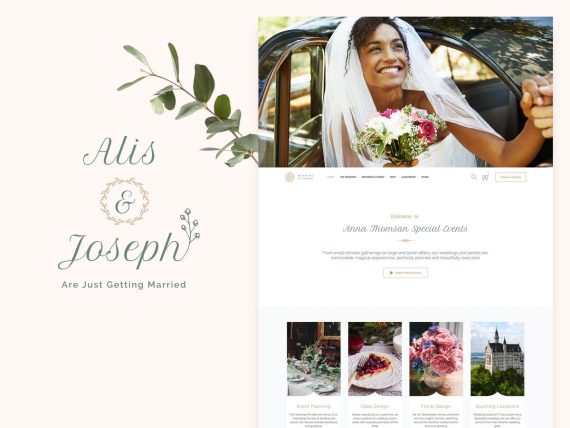 Alis v14.1 – 婚礼策划 WordPress 主题下载