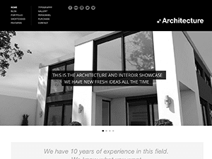 Architecturer v3.7.9 – 适用于室内设计师的 WordPress主题下载