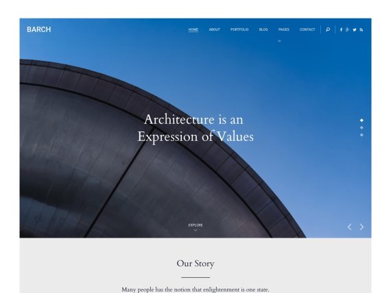 Barch – Architecture Portfolio WordPress Theme 1.2.4