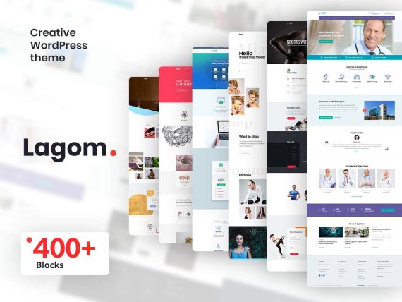 Lagom 2.0 – 多概念WordPress主题下载