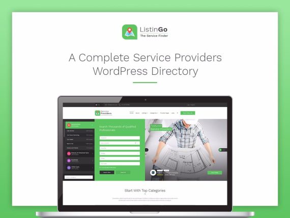 Listingo 3.2.5 – 商务黄页和多功能目录WordPress主题下载