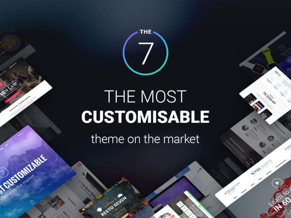 【汉化】The7 v15.0.6 破解主题– 用于 WordPress 的多功能网站构建工具包