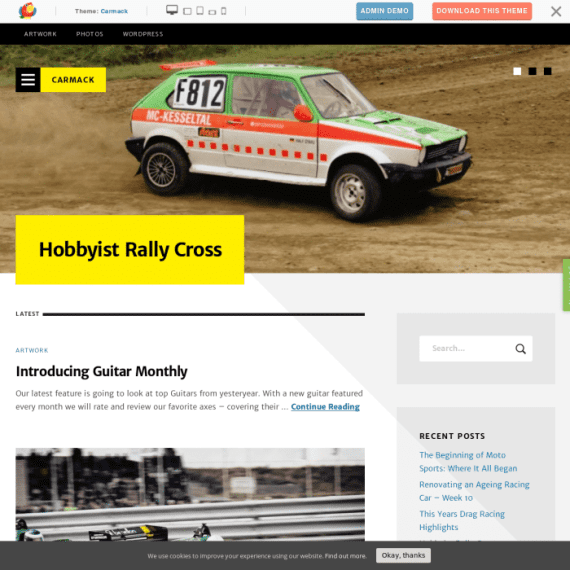 ThemeIsle Carmack WordPress Theme 2.8.3