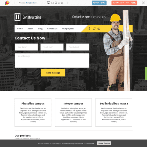 ThemeIsle Constructzine WordPress Theme 1.1.12