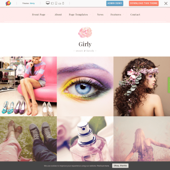 ThemeIsle Girly WordPress Theme 1.2.9