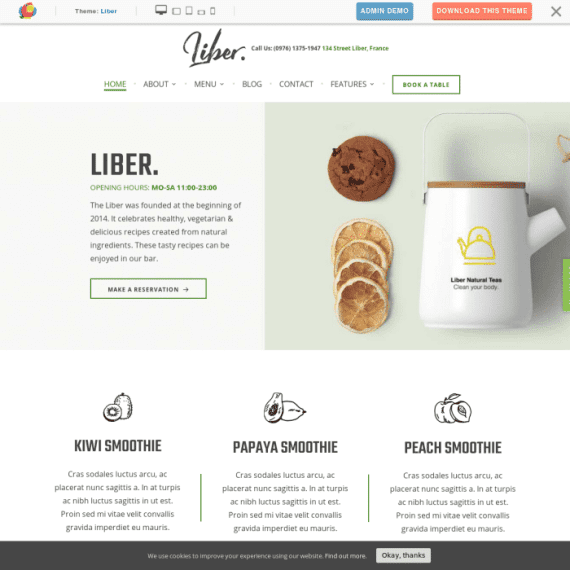 ThemeIsle Liber WordPress Theme 1.2.1