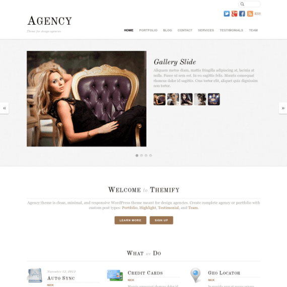 Themify Agency WordPress Theme v7.1.2 主题下载