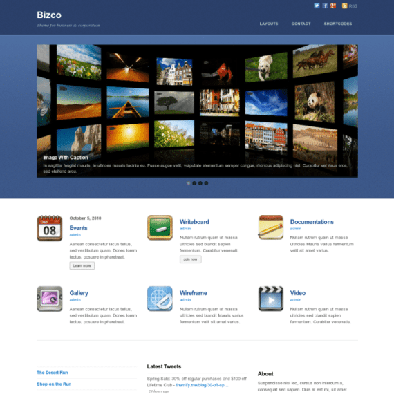 Themify Bizco WordPress Theme 7.0.2 主题下载