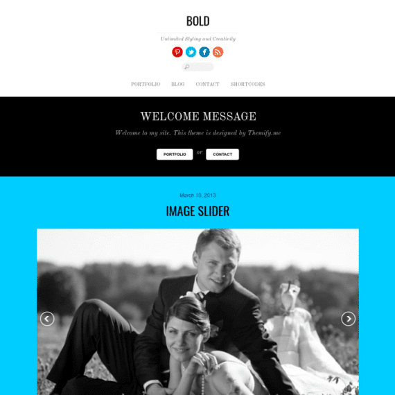 Themify Bold WordPress Theme v7.0.2 主题下载