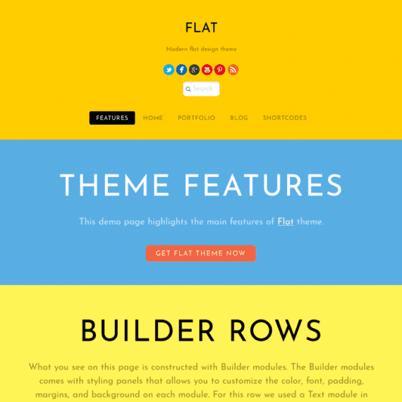 Themify Flat WordPress Theme v7.1.4 主题下载