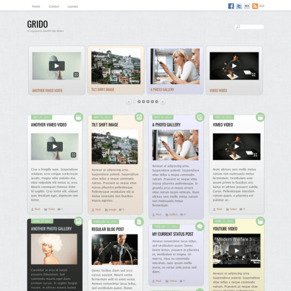 Themify Grido WordPress Theme v7.0.2 主题下载