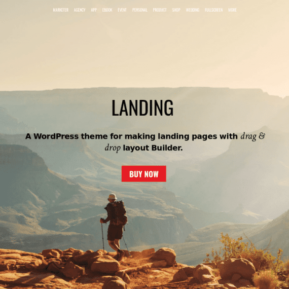 Themify Landing WordPress Theme 7.1.7 主题下载