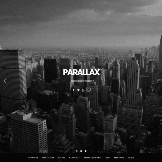 Themify Parallax WordPress Theme 7.7.1 主题下载