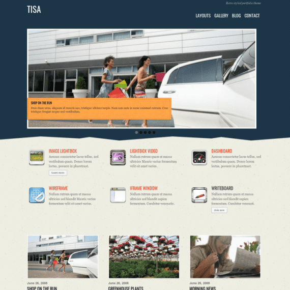 Themify Tisa WordPress Theme v5.6.4 WordPress主题下载