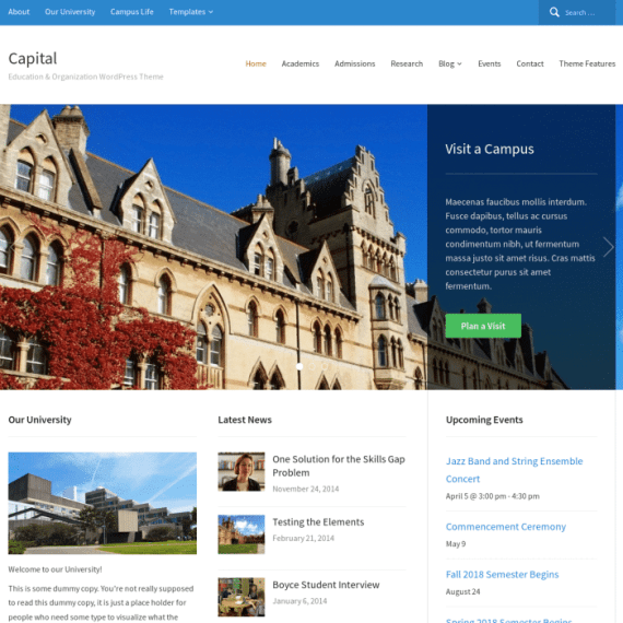 WPZoom Capital WordPress Theme 1.2.10