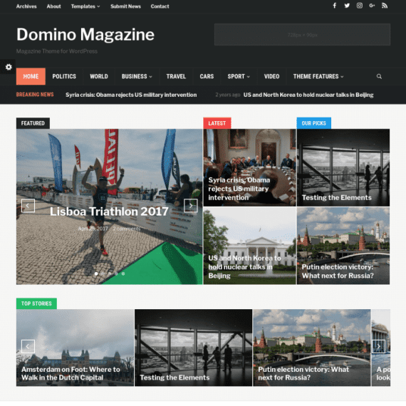 WPZoom Domino WordPress Theme 2.0.19