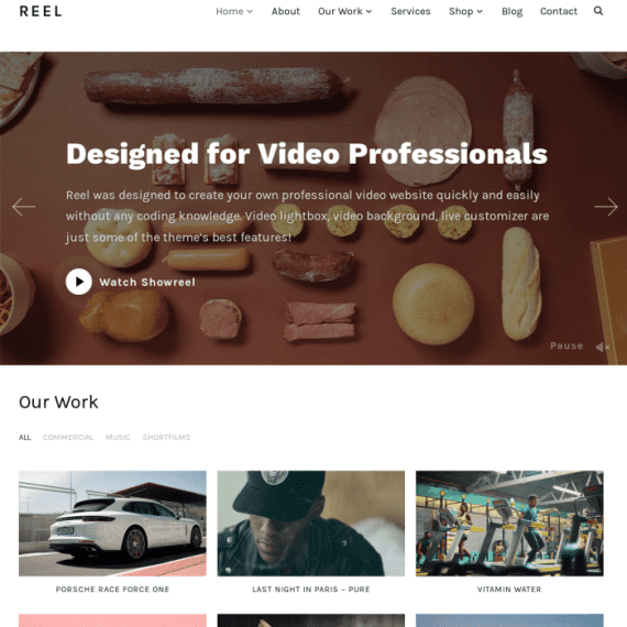 WPZoom Reel WordPress Theme 3.0.6