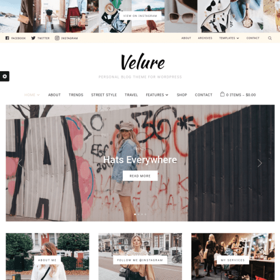 WPZoom Velure Magazine WordPress Theme 1.0.8